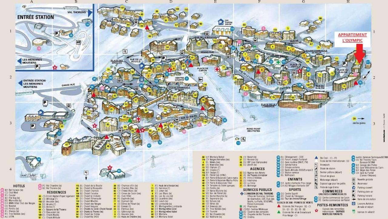 Olympic, Appartement Renove, Au Pied Des Pistes 瓦托伦斯 外观 照片